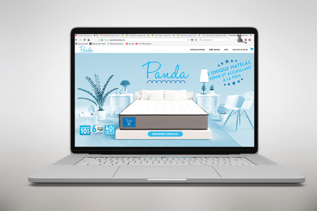 Panda Matelas Website
