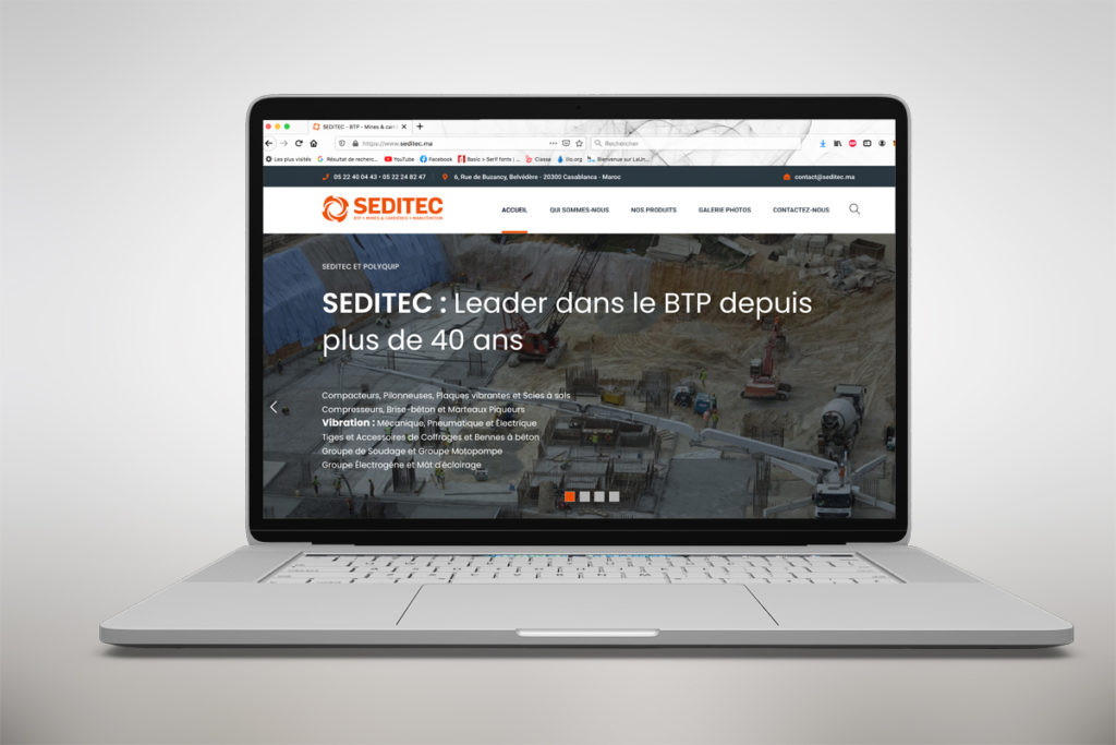 Seditec Website