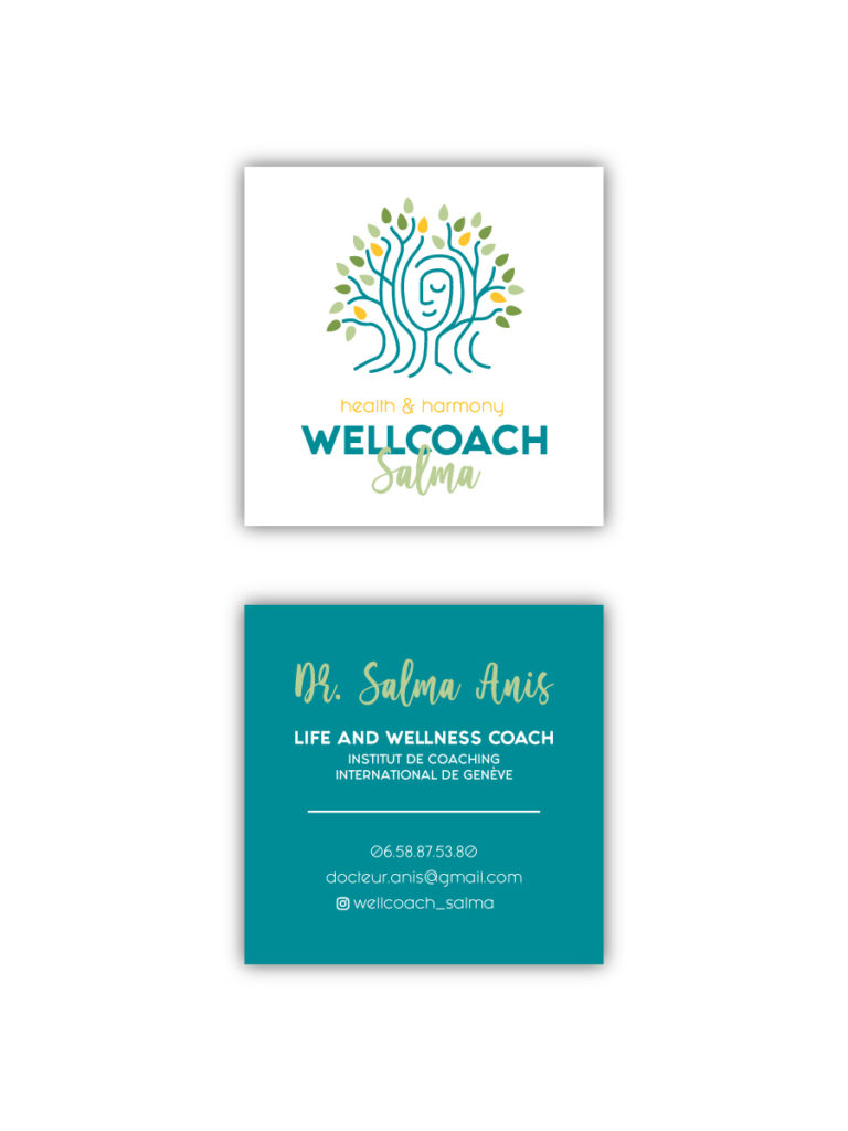 WellCoach Salma Carte de visite