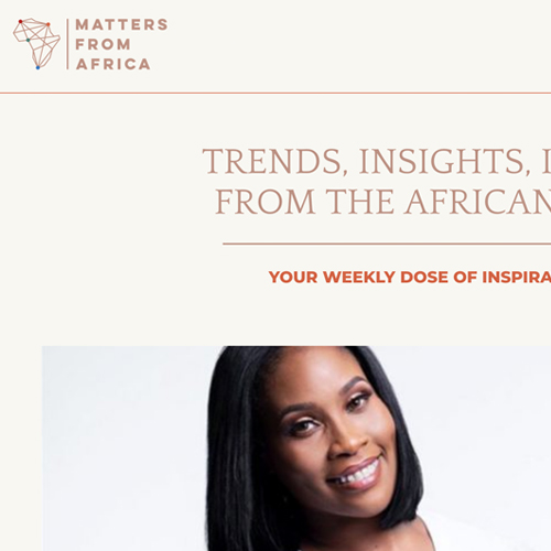 Matters From Africa Website