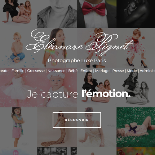 Éléonore Pignet Website