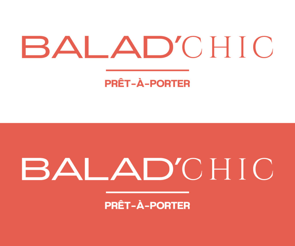 Balad'Chic Identité Visuelle