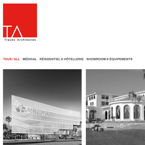 Agence Traces Website